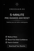 FREE — 5-Minute Pre-Ranked Aim Reset